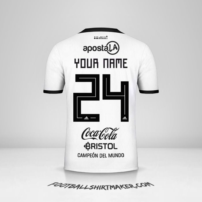 Club Olimpia Libertadores 2019 jersey number 24 your name