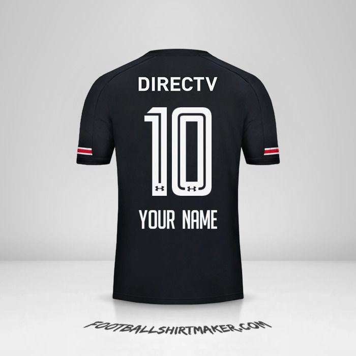 Colo Colo 2017 II jersey number 10 your name