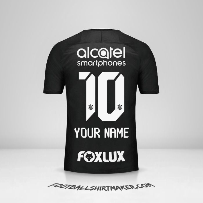 Corinthians 2017/18 II jersey number 10 your name