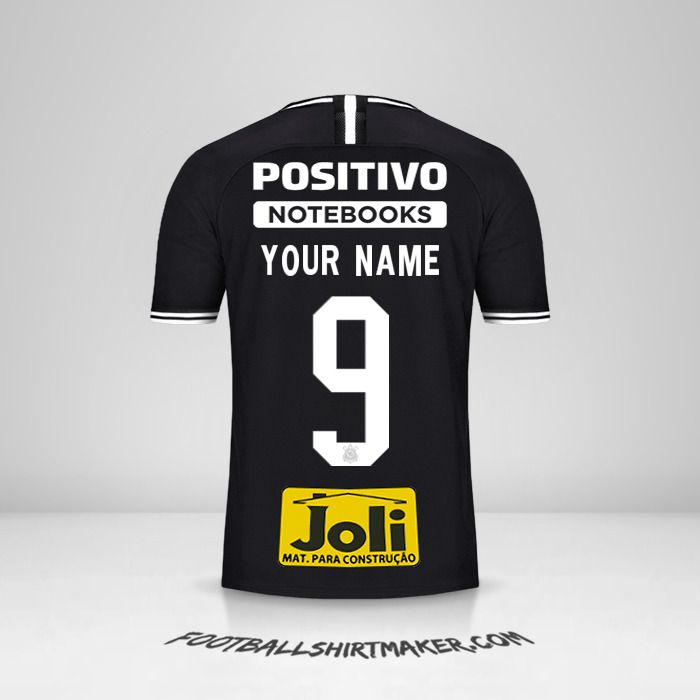 Corinthians 2019/20 II jersey number 9 your name
