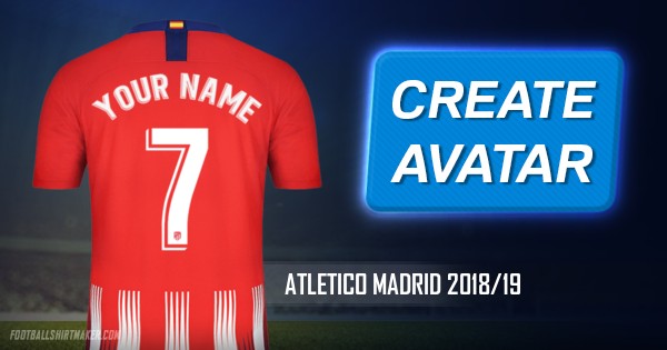 Font Jersey Atletico Madrid Font Jersey Atletico Madrid