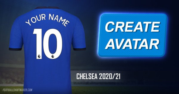 Make Chelsea 2020 21 Custom Jersey With Your Name