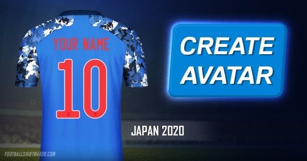 Create Japan Jersey 2020 With Your Name And Number