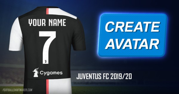 Create Juventus Fc Jersey 201920 With Your Name And Number