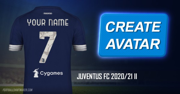 Make Juventus Fc 2020 21 Ii Custom Jersey With Your Name