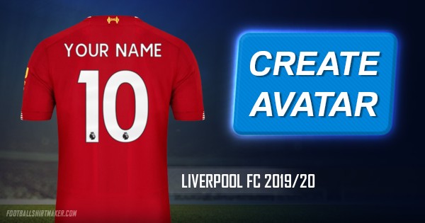 Make Liverpool Fc 2019 20 Custom Jersey With Your Name