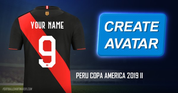 Make Peru Copa America 2019 Ii Custom Jersey With Your Name