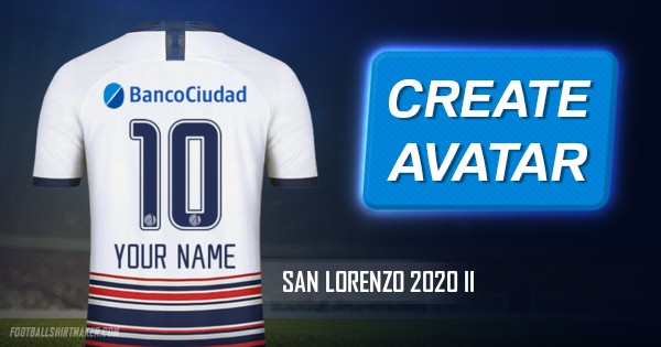 Make San Lorenzo 2020 Ii Custom Jersey With Your Name