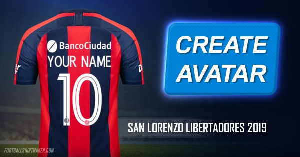 Make San Lorenzo Libertadores 2019 Custom Jersey With Your Name