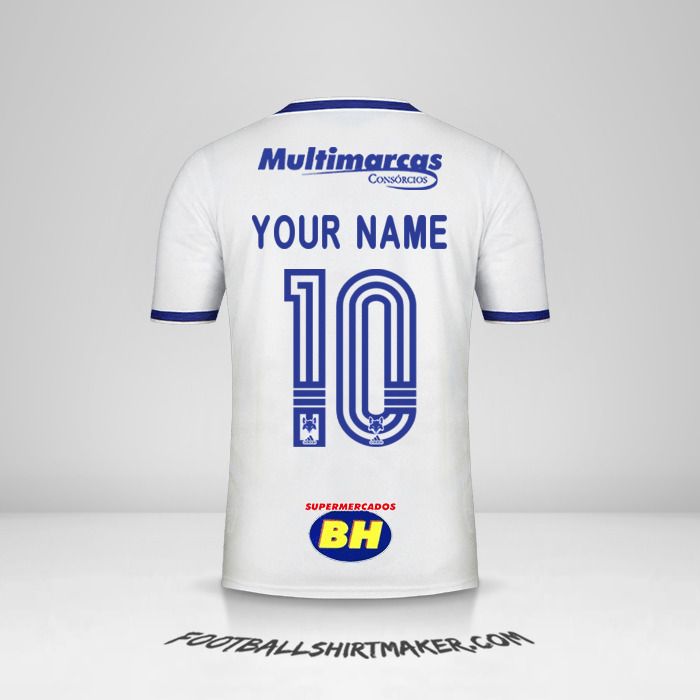 Cruzeiro 2020 II jersey number 10 your name