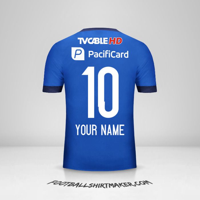 Emelec 2017 jersey number 10 your name