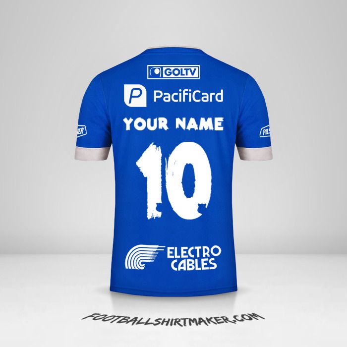 Emelec 2020 jersey number 10 your name