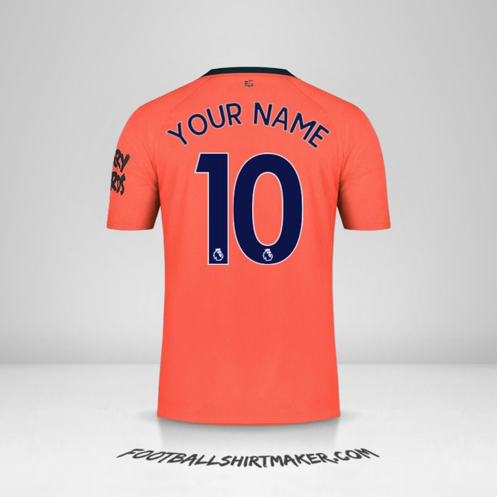 Everton FC 2019/20 II jersey number 10 your name