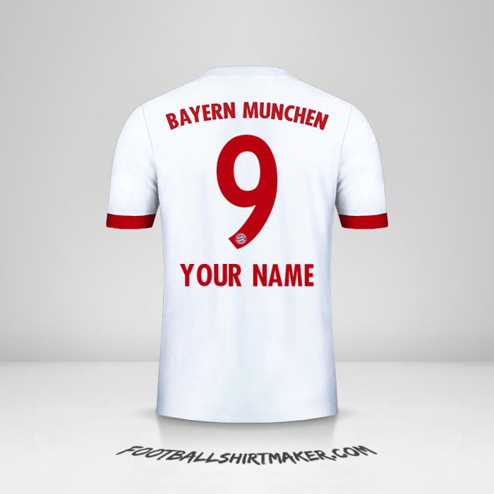 FC Bayern Munchen 2017/18 III jersey number 9 your name