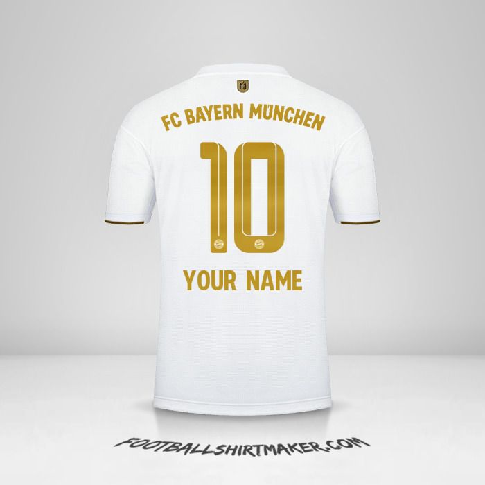 FC Bayern Munchen 2022/2023 II jersey number 10 your name