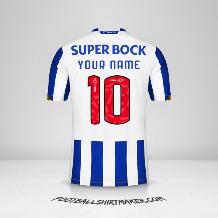 Create custom FC Porto jersey 2020/21 with your name and number