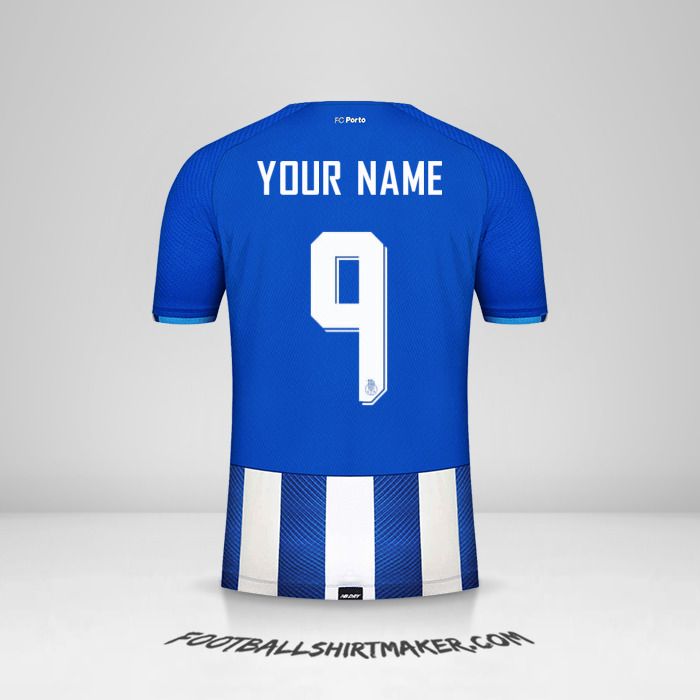 FC Porto 2021/2022 UEL jersey number 9 your name