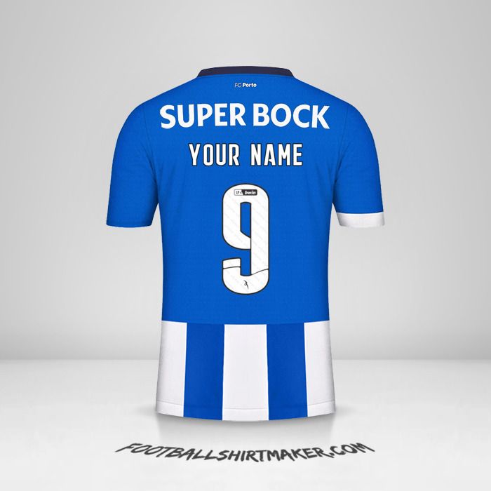 FC Porto 2023/2024 jersey number 9 your name
