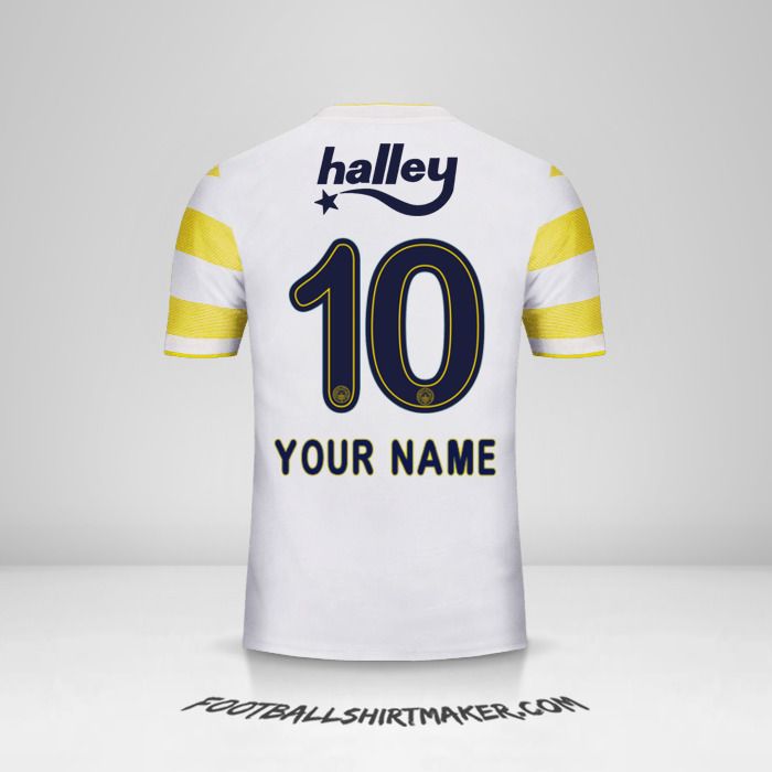 Fenerbahce SK 2018/19 II jersey number 10 your name