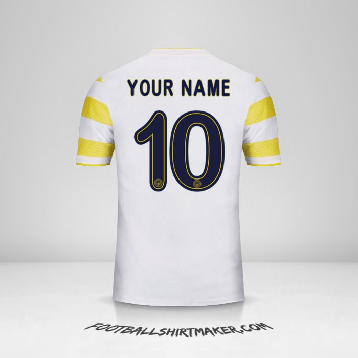 Fenerbahçe SK 2018/19 Cup II jersey number 10 your name
