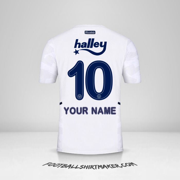 Fenerbahce SK 2021/2022 II jersey number 10 your name