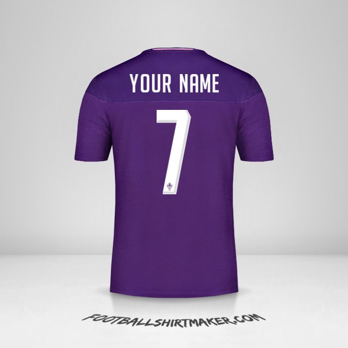 Fiorentina 2019/20 jersey number 7 your name