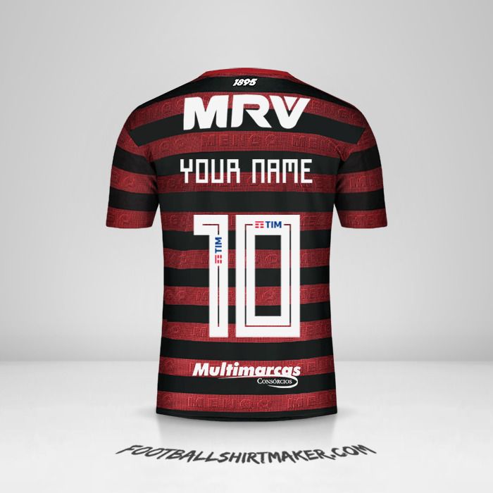Flamengo Libertadores 2019 jersey number 10 your name