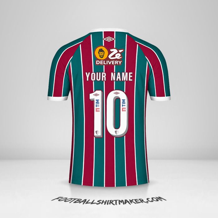 Fluminense 2023/2024 jersey number 10 your name