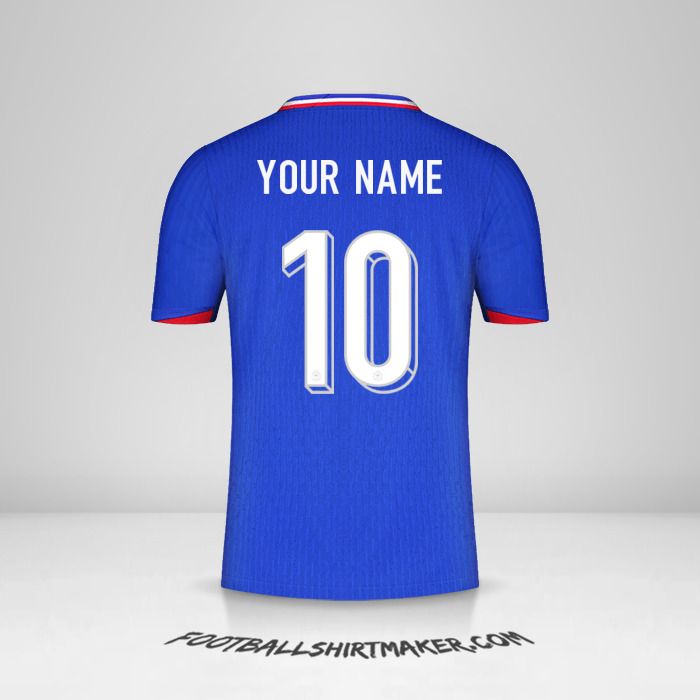 France 2024 jersey number 10 your name