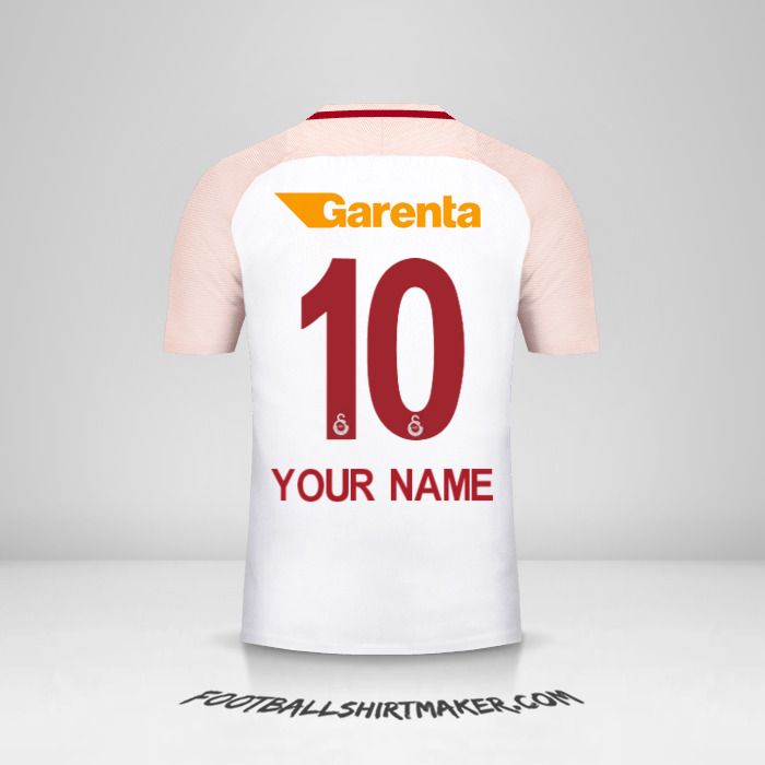 Galatasaray SK 2017/18 II jersey number 10 your name