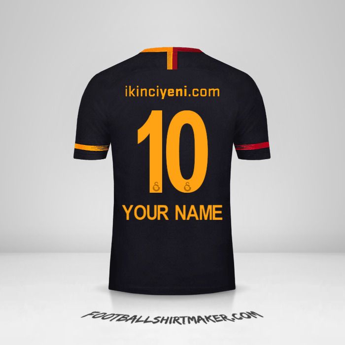 Galatasaray SK 2018/19 II jersey number 10 your name