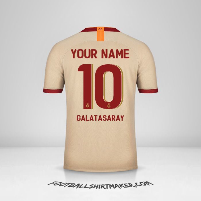 Galatasaray SK 2019/20 Cup II jersey number 10 your name