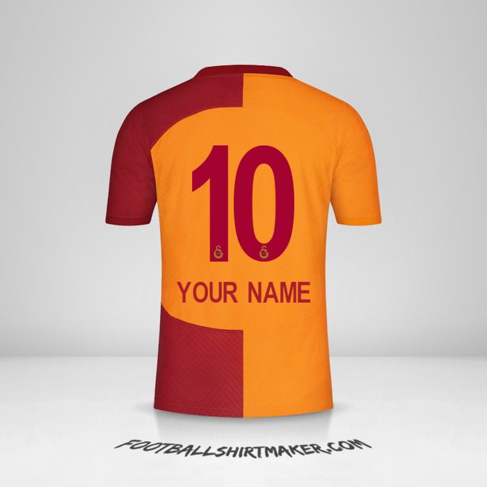Galatasaray SK 2023/2024 jersey number 10 your name