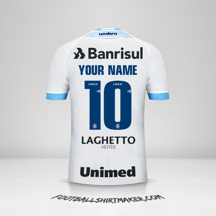 Gremio 2018 II jersey number 10 your name