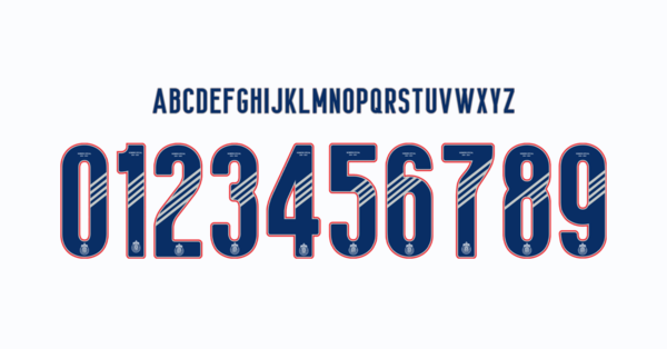 Font Guadalajara Jersey 2024 2025 Names Letters Numbers Nameset Preview 01 4696