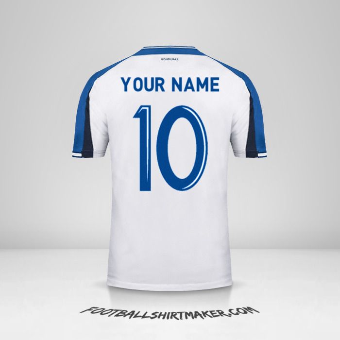 Honduras 2016/17 jersey number 10 your name