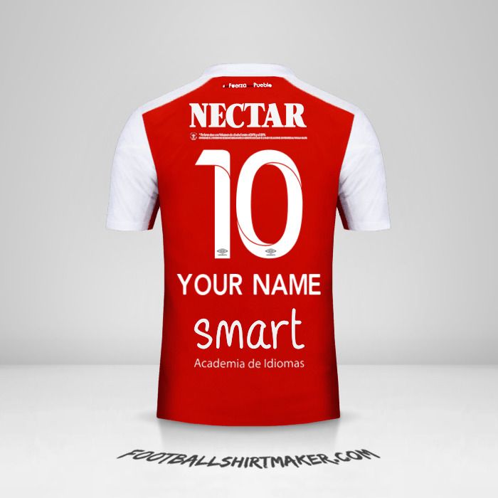 Independiente Santa Fe 2018 jersey number 10 your name