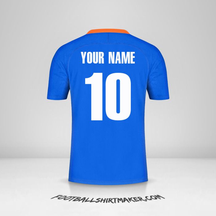 India 2021 jersey number 10 your name