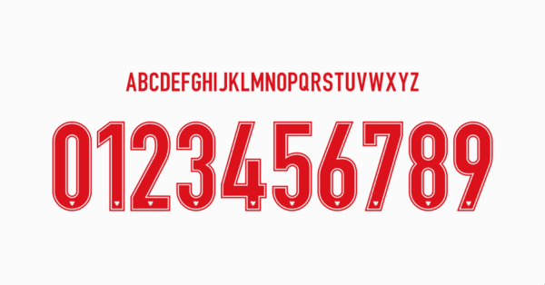 Font Indonesia Jersey 2020 21 II Names Letters Numbers Nameset Preview 00 4092