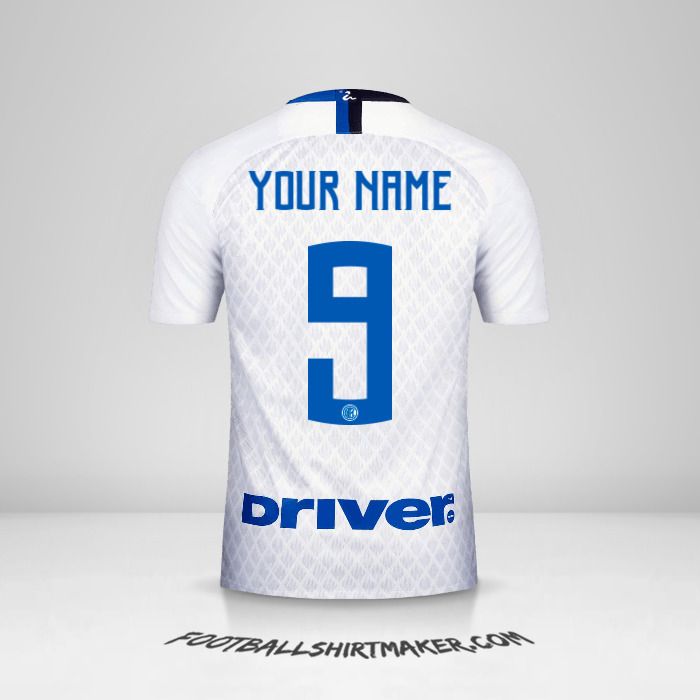 Inter 2018/19 II jersey number 9 your name