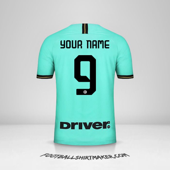 Inter 2019/20 II jersey number 9 your name