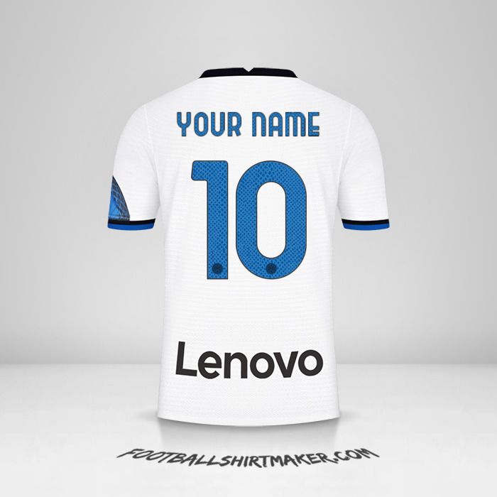 Inter 2021/2022 II jersey number 10 your name