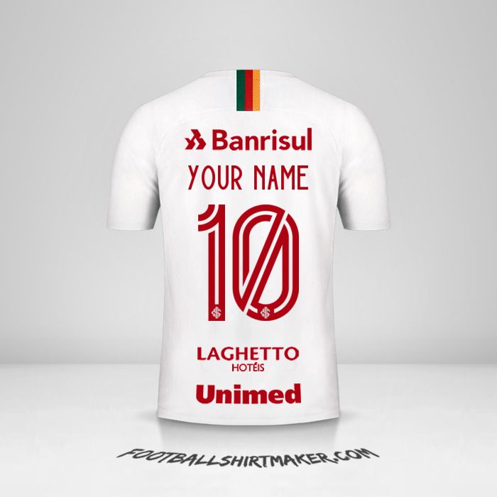 Internacional 2019/20 II jersey number 10 your name