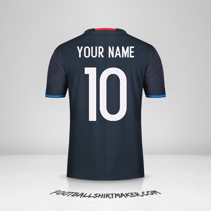 Japan 2016 jersey number 10 your name