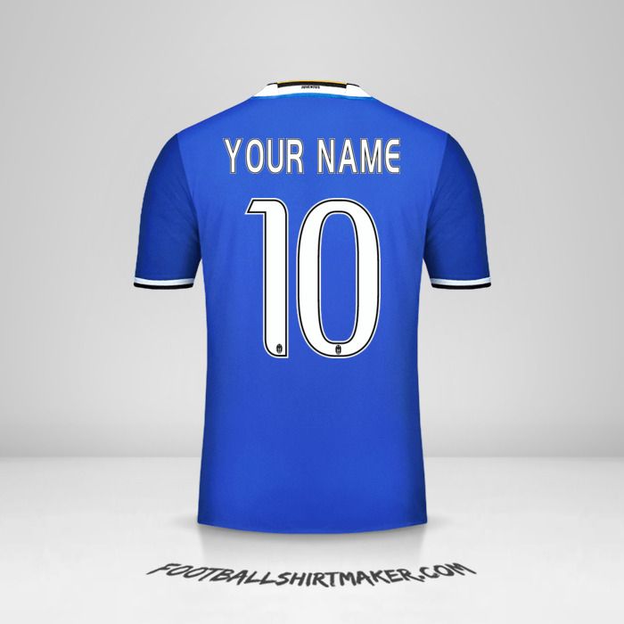 Juventus FC 2016/17 II jersey number 10 your name