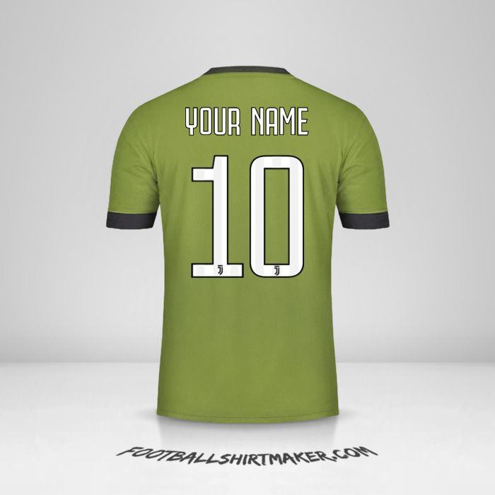 Juventus FC 2017/18 III jersey number 10 your name