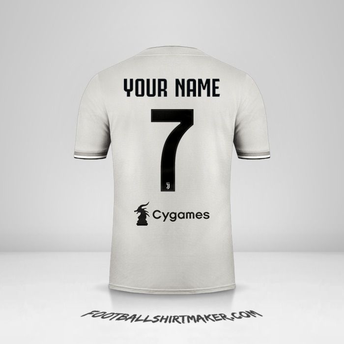 Juventus FC 2018/19 II jersey number 7 your name
