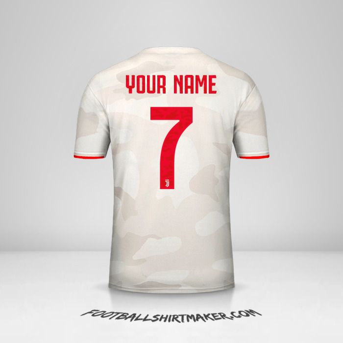 Juventus FC 2019/20 Cup II jersey number 7 your name