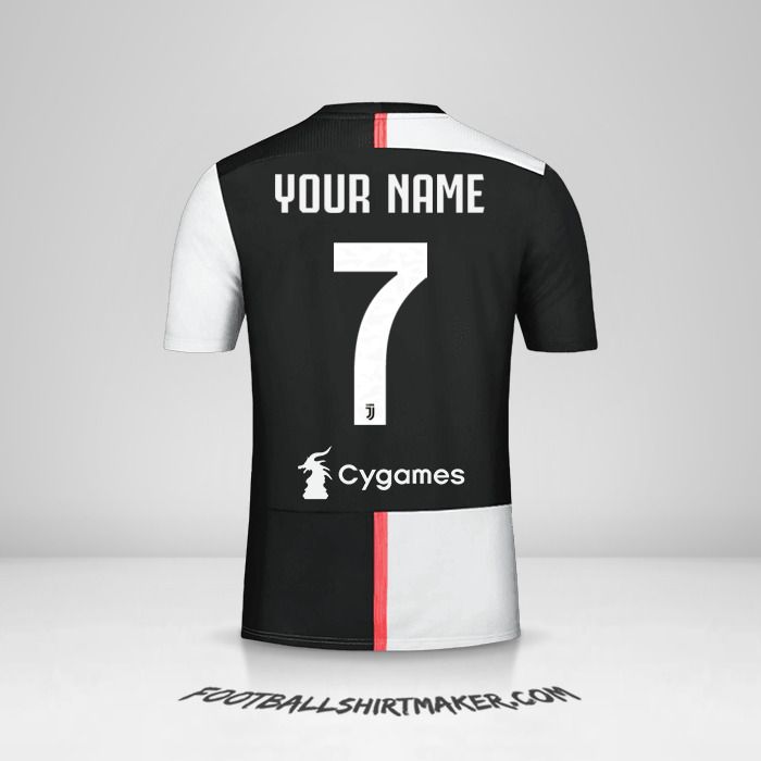 Make Juventus Fc 2019 20 Custom Jersey With Your Name