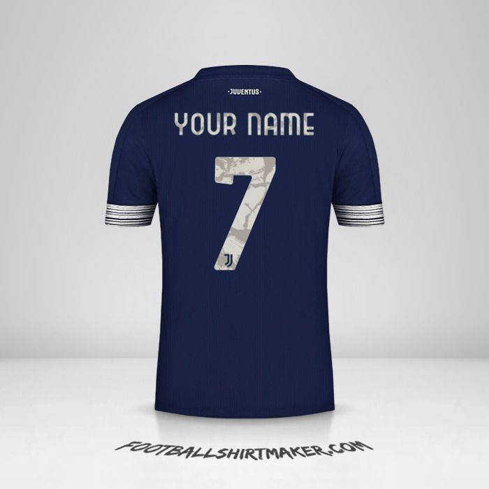 Juventus FC 2020/21 Cup II jersey number 7 your name
